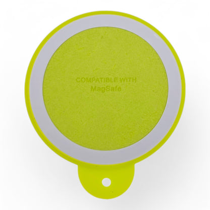 Gadget the king magsafe circular suction cup neon green