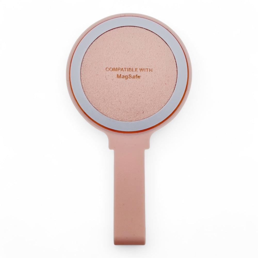Gadget the king magsafe circular suction cup with pink grip