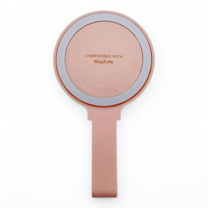 Gadget el rey magsafe ventosa circular con agarrador color rosado