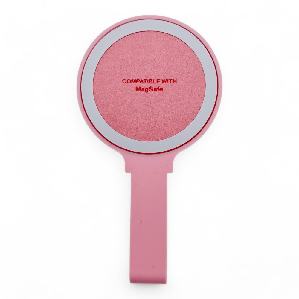 Gadget the king magsafe circular suction cup with magenta grip