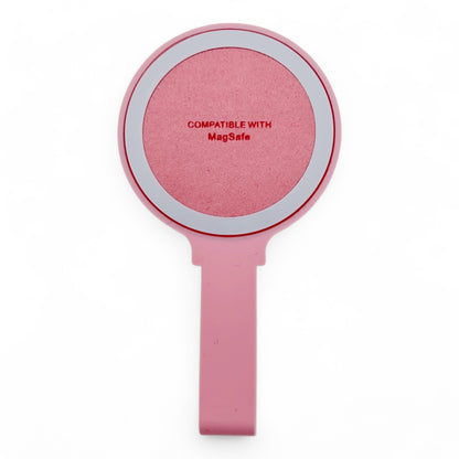 Gadget the king magsafe circular suction cup with magenta grip