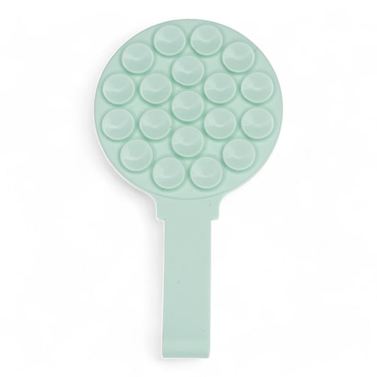 Gadget the king magsafe circular suction cup with mint-colored grip