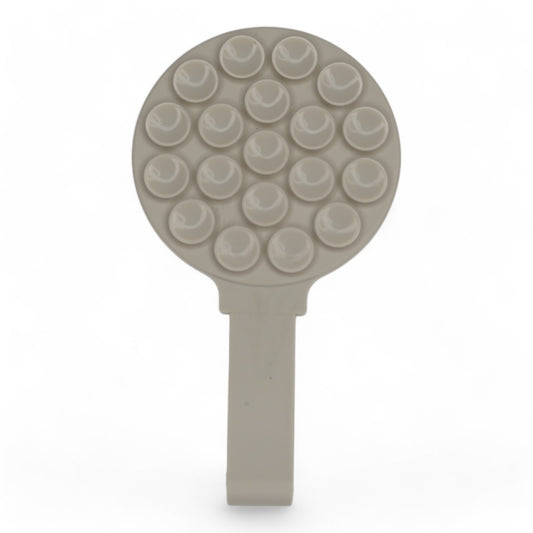 Gadget the king magsafe circular suction cup with light gray grip