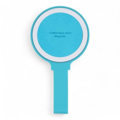 Gadget the king magsafe circular suction cup with aqua colored grip