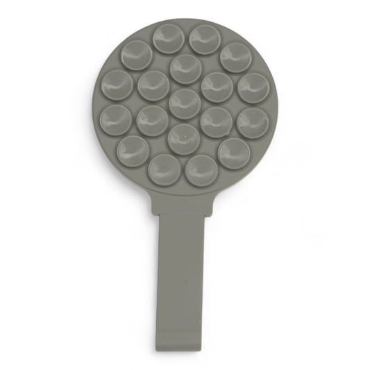 Gadget el rey magsafe ventosa circular con agarrador color gris oscuro