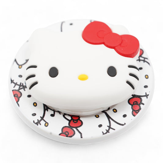 Magsafe Pop Pop Gadget Style 8 Hello Kitty With White Printed Base