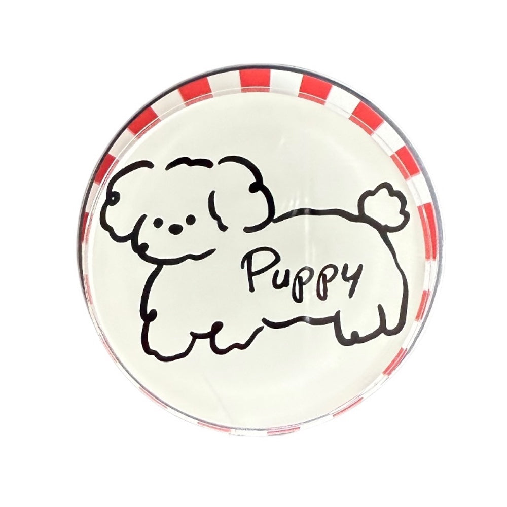 Gadget pop grip magsafe circular puppy
