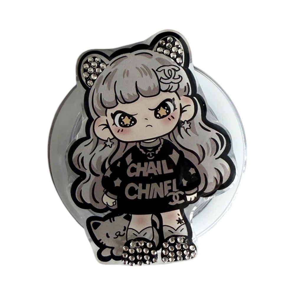 Gadget pop grip magsafe circular niÐa chanel