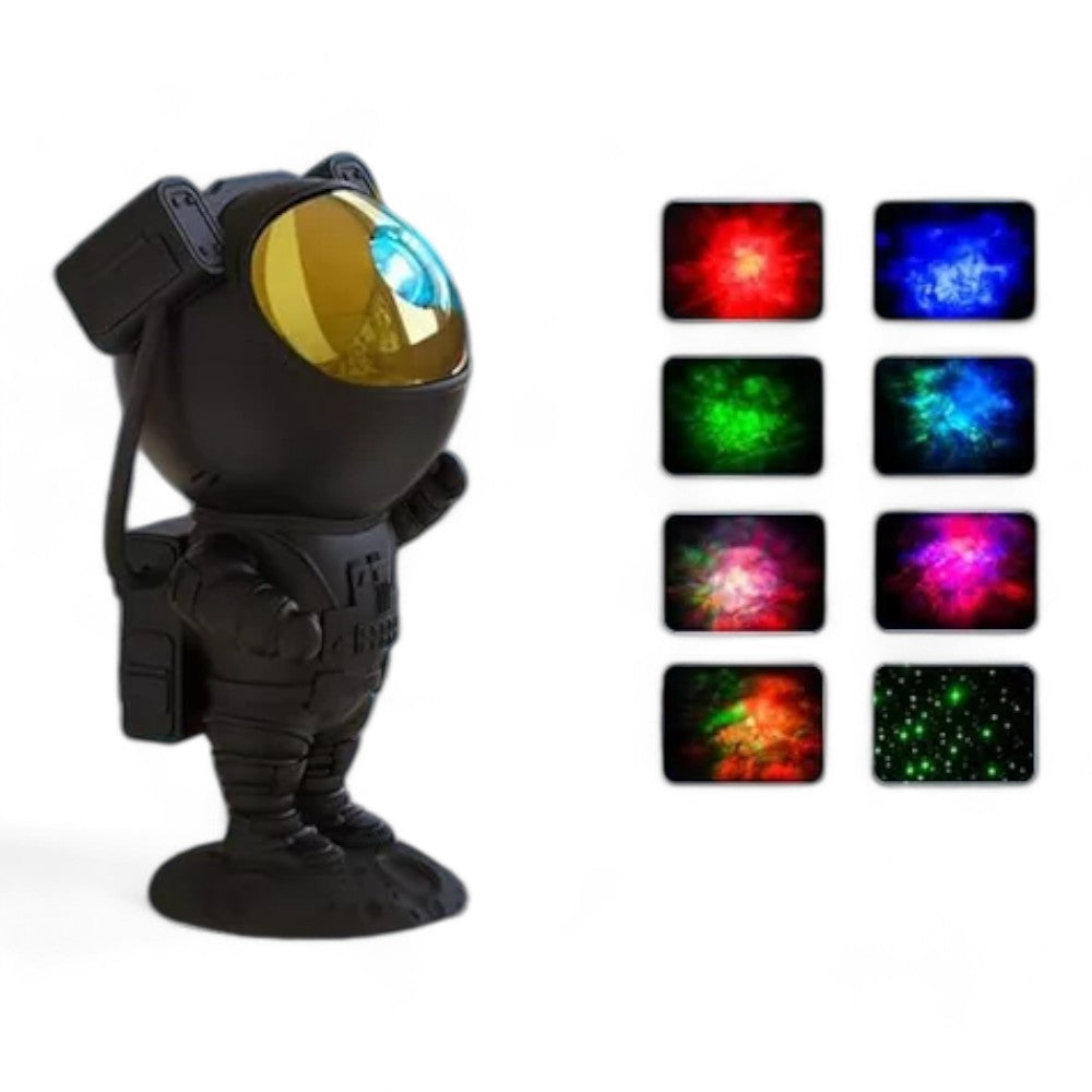 Gadget generico flash astronauta starry sky proyector color negro