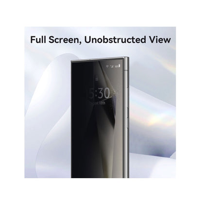 Protector pantalla joyroom vidrio templado samsung s24 ultra jr-mjs0223  (2.5d full screen) for samsung s24 ultra  color ( privacy +r einforced edges)