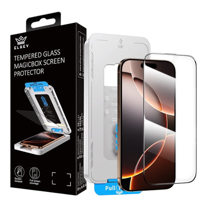 El Rey tempered glass HD magicbox screen protector for iphone 16  plus