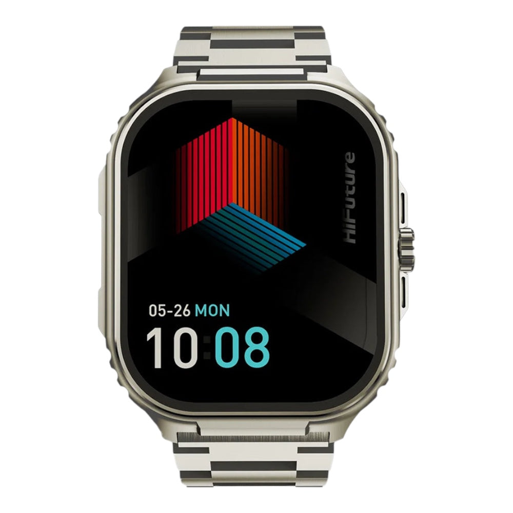 Smartwatch hifuture ultra 3 pro 2.04 inch de pantalla Amoled con m‡s de 100 modos de deportes banda de metal
