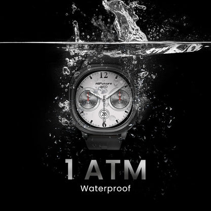 Smartwatch hifuture aix lite 1.43 inch de pantalla Amoled procesador dual core syntra AI con más de 100 modos de deportes banda de silicon