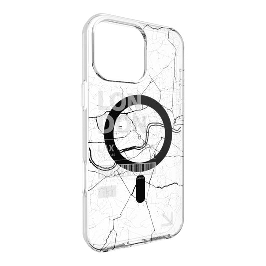 Switcheasy skin case iphone 16 pro max style m pattern shockproof case for 2024 london color multicolor