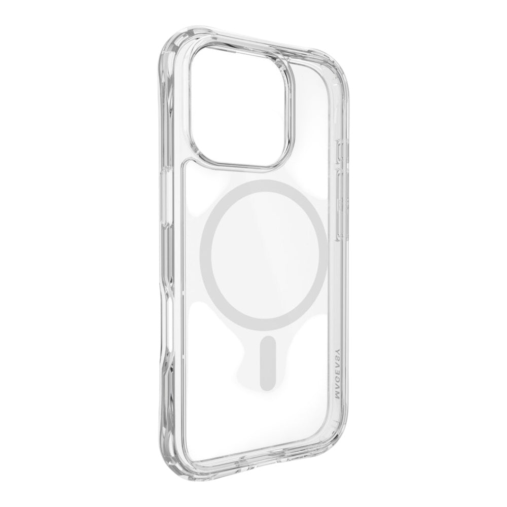 Estuche switcheasy atom iphone 16 pro max atoms m shockproof protective clear case transparent color transparente