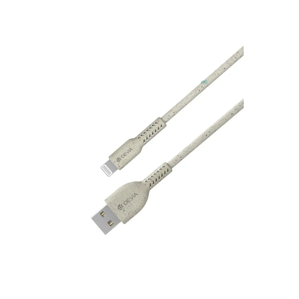 Cable devia micro usb environment-friendly plant straw cable set ( 30 pcs ) color blanco DIGITALSHOP