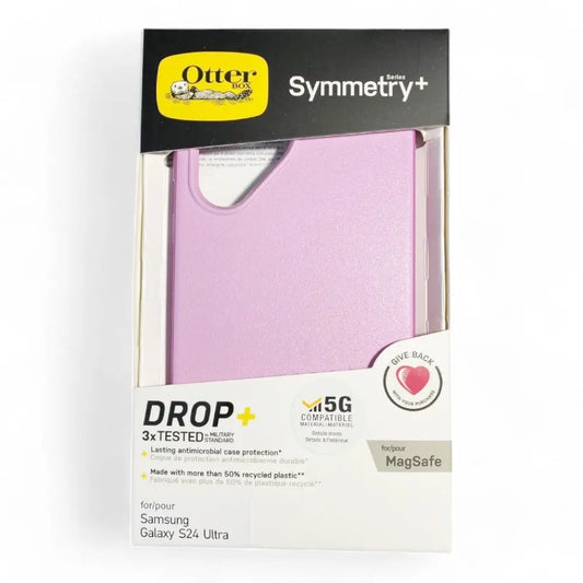 Estuche otterbox symmetry magsafe samsung s24 ultra color rosado DIGITALSHOP