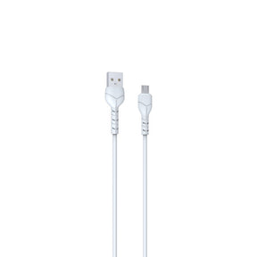 Cable devia micro usb kintone series cable set v2 ( micro 30pcs) model ec205 color blanco