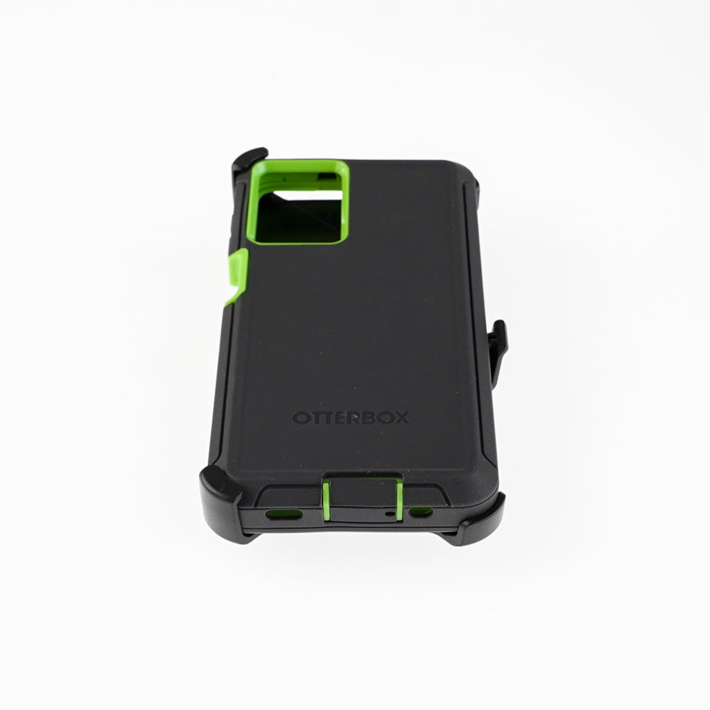 estuches proteccion otterbox defender samsung a13 color gris / verde