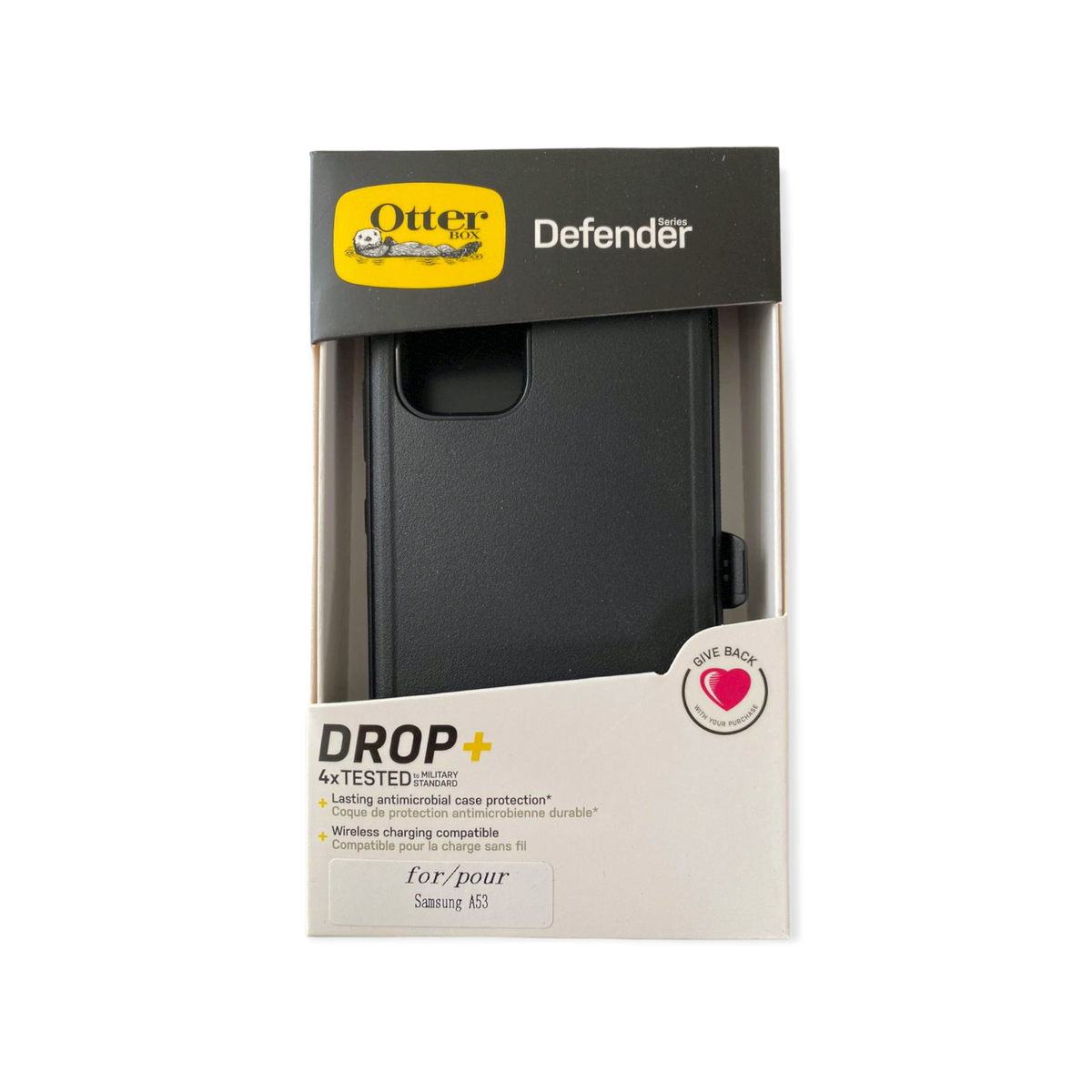 Estuches Proteccion Otterbox Defender Samsung A53 Color Negro