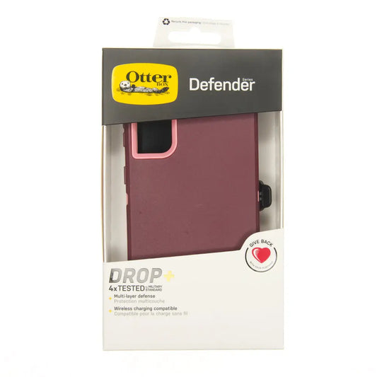 estuche proteccion otterbox defender samsung a72 color rojo / rosado DIGITALSHOP