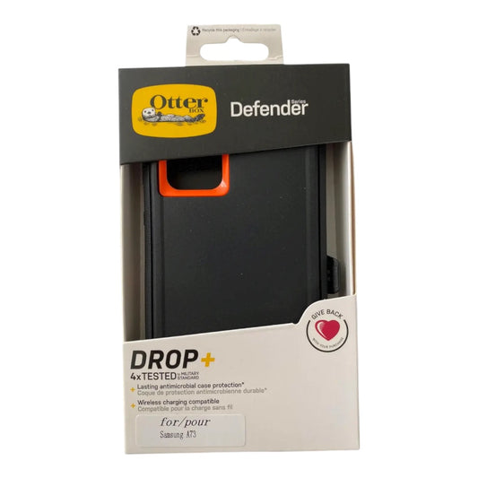 Otterbox Defender Samsung A73 Protective Case Black/Orange