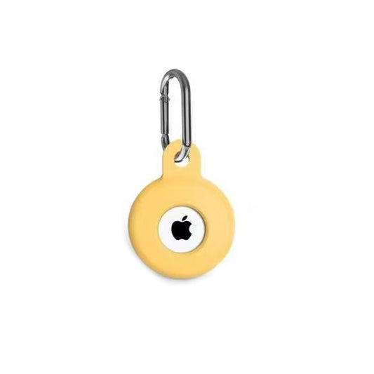 Estuche silicon el rey silicon yellow para airtags apple todos color amarillo