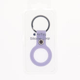 Estuches Silicon El Rey Silicon Abierto Ambolado Airtag Apple Todos Color Morado