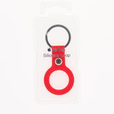 estuches silicon el rey silicon abierto ambolado airtag apple todos color rojo