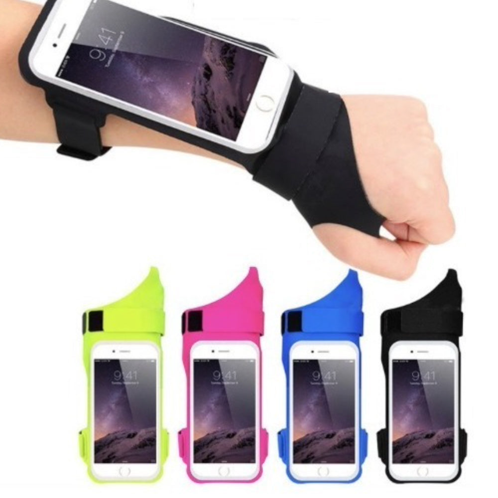 Generic accessory arm band for wrist, blue color