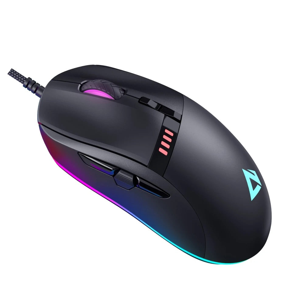 Gadget Aukey Gaming Knight Rgb Mouse 10000 Dpi Resolution Con Cable Usb DIGITALSHOP