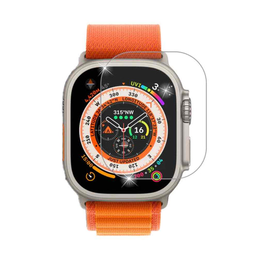Protector pantalla zifriend vidrio templado 9h ultra con kit de instalacion apple watch ultra 49 mm