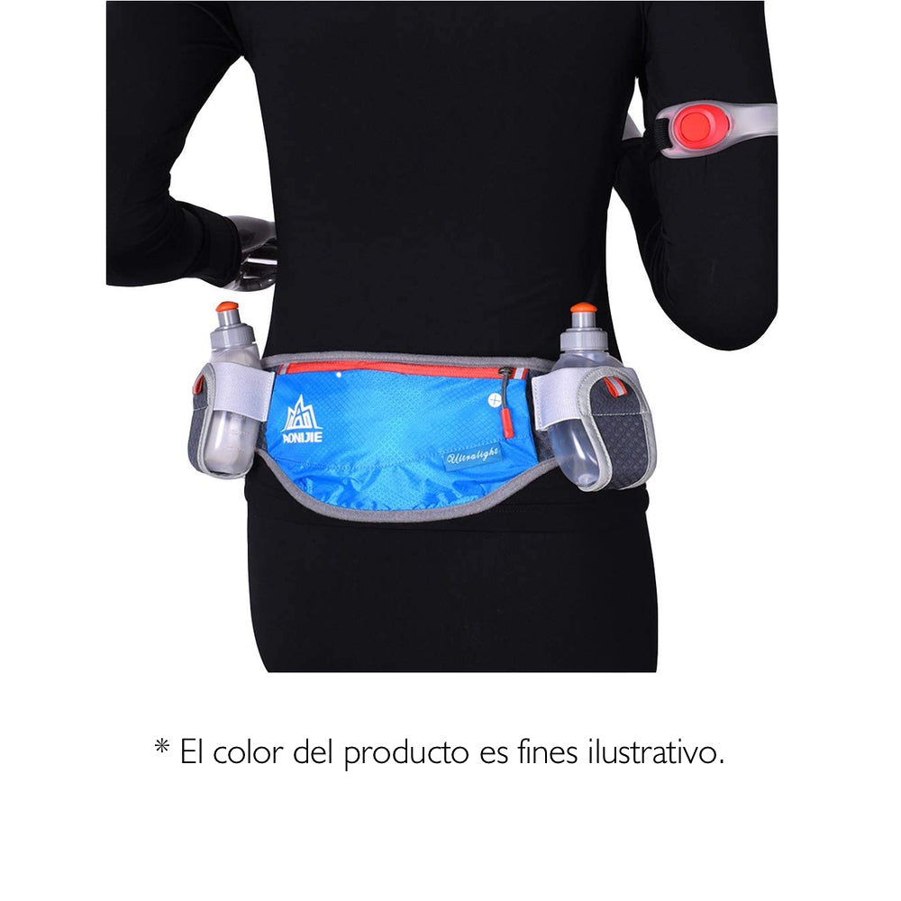Accesorio aonijie cangurera deportiva con pachones color rosado