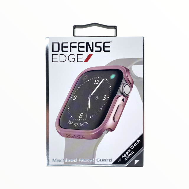 Estuche xdoria bumper antigolpes apple watch 44 mm color rosado