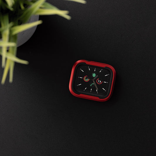 Estuche proteccion el rey defense apple 45 mm color rojo