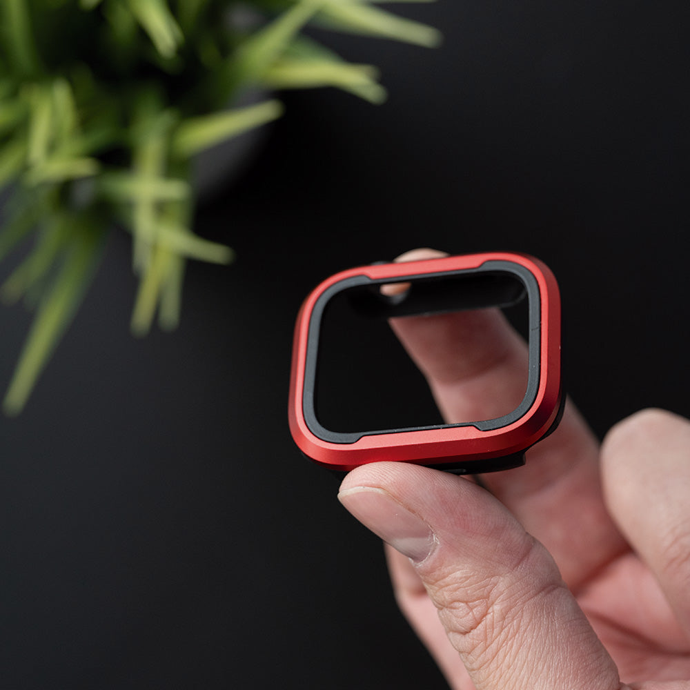 Estuche proteccion el rey defense apple 45 mm color rojo