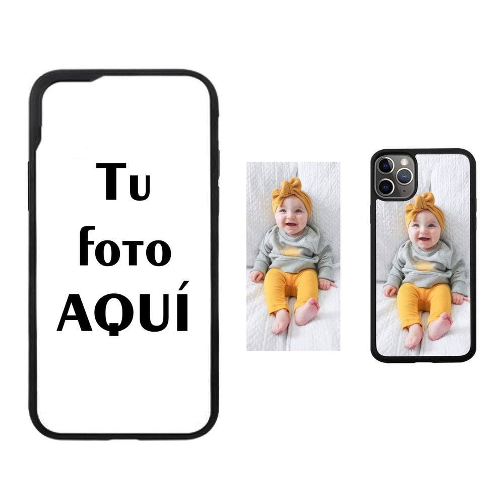 Estuches Clasico El Rey Sublimacion SublimaciÑN Tpu Apple Iphone 7 ,  Iphone 8 Color Negro