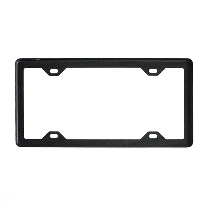Accesorio el rey otro porta placa trenzado fibra carbon