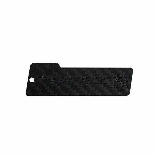 Accesorio El Rey Otro Llavero Trx Dino + Nombre Fibra Carbon DIGITALSHOP