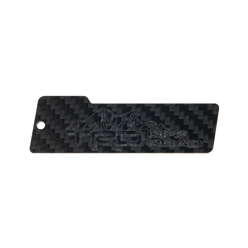 Accesorio El Rey Otro Llavero Trd Off Road Fibra Carbon