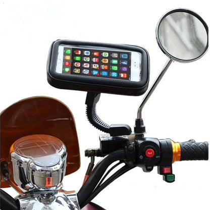 Estuche El Rey Holder Para Moto En Retrovisor Tamano Grande DIGITALSHOP