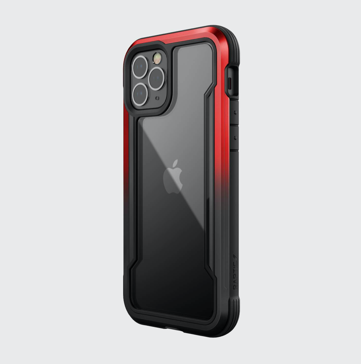 Estuches Proteccion Xdoria Raptic Shield Apple Iphone 12 Mini Color Rojo / Negro