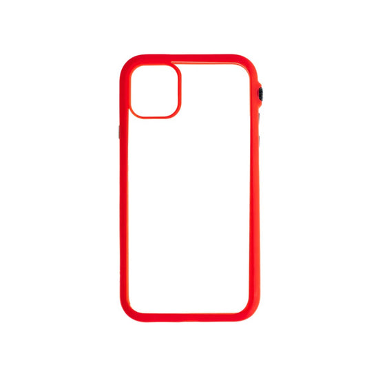Estuche transparente catalyst impact apple iphone 11 pro max color rojo