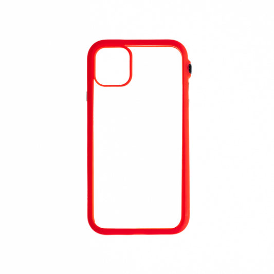 transparent catalyst impact cases apple iphone 11 pro max red color