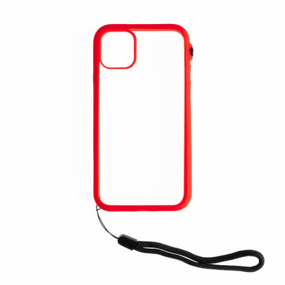 estuche transparente catalyst impact apple iphone 11 pro max color rojo