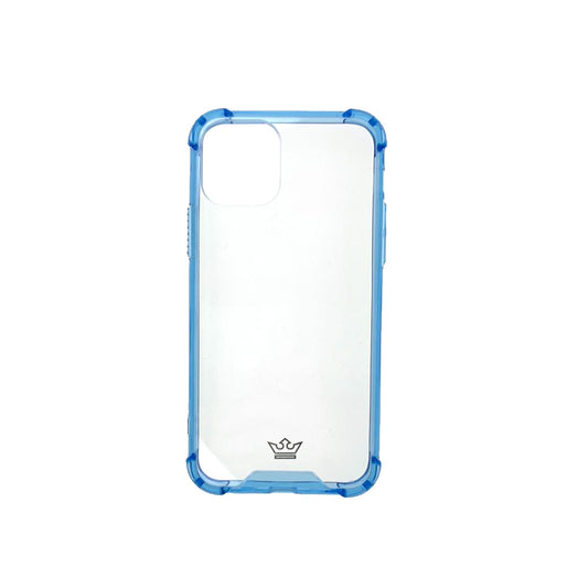 Protective case the king hard case reinforced apple iphone 11 pro blue color