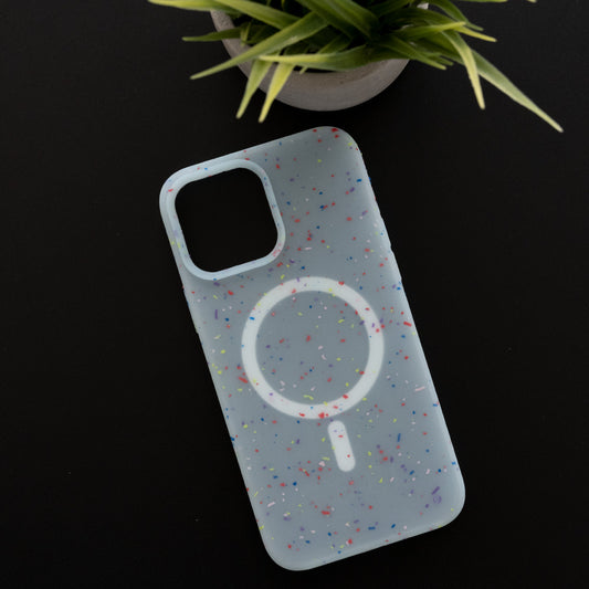 magsafe case the king magsafe core apple iphone 12 light blue color