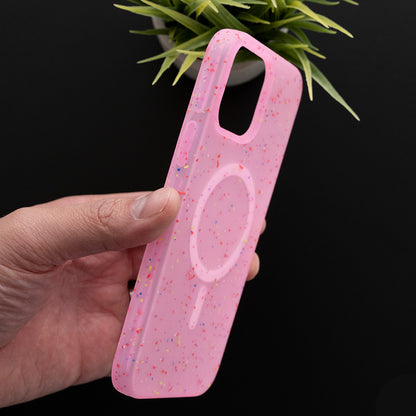 Estuche magsafe el rey magsafe core apple iphone 12 color rosado