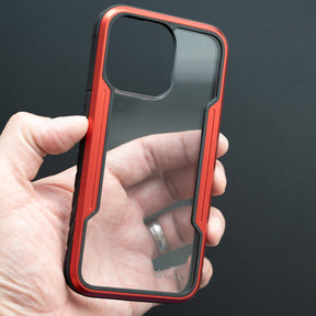 Estuches Proteccion El Rey Defense Apple Iphone 12 Pro Max Color Rojo