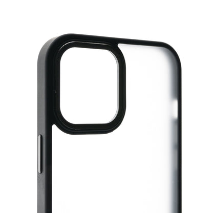 Estuche clasico el rey mate marco de apple iphone 12 pro max color negro